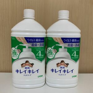 キレイキレイ 薬用液体ハンドソープ 詰替800ml ライオン　2本セット