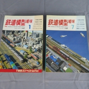 Q141★鉄道模型趣味　1987年12冊セット　2/13★A
