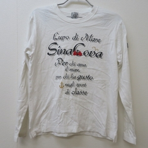 Y951★LUPO DI MARE SINA COVA　長袖Tシャツ　白　M★A