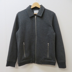 Y051★THE SHOP TK　フルジップジャケット　グレー系　M★A