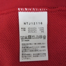 V441★THE NORTH FACE ノースフェイス　ジップアップパーカー　150cm 赤　5/16★A_画像6