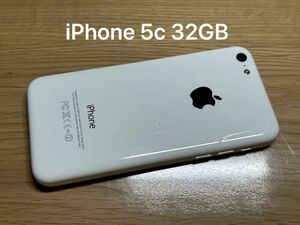Apple iPhone 5c 32GB ホワイト　White au スマホ