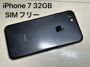 Apple iPhone 7 32GB Black ブラック　SIMフリー　スマホ