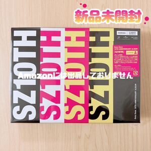 【新品未開封】Sexy Zone SZ10TH 初回限定盤A 2CD+Blu-ray セクゾ 佐藤勝利 中島健人 菊池風磨 松島聡 マリウス葉 アルバム