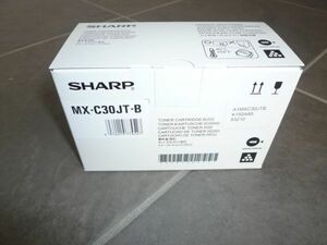 シャープ　　複合機MXC300W用トナー　ＭＸＣ３０ＪＴＢ　黒　５本セット　国内純正品　新品　未使用　MX-C30JTB　黒トナー