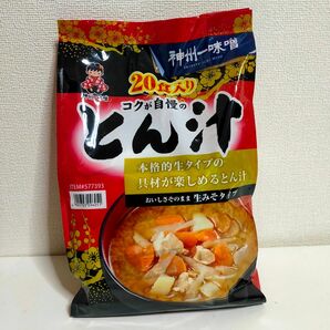 神州一味噌 コクが自慢のとん汁 59g 20食