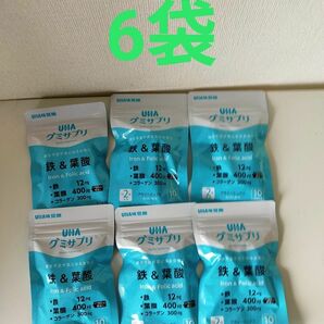 UHA 味覚糖 グミサプリ 鉄&葉酸 120粒