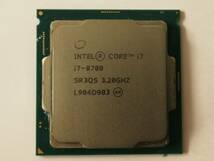 ■Core I7-8700 LGA1151■第8世代 動作品■_画像3