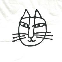 リサラーソン・猫・イラスト・半袖・Tシャツ・白・M_画像3