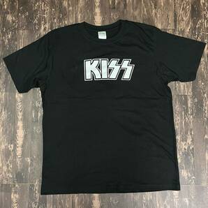 KISS・ROCKNROLL・キッス・ロック・Tシャツ・黒・XL