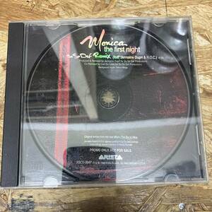 奥棚◎ HIPHOP,R&B MONICA THE FIRST NIGHT SO SO DEF REMIX シングル CD 中古品