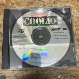 奥棚◎ HIPHOP,R&B COOLIO - COUNTY LINE シングル,PROMO盤! CD 中古品