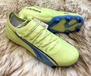 { очень редкий быстрое решение / верх модель / взрослый стандарт }PUMA Ultra Ultimate FG/AG22.5cm{ желтый × синий }