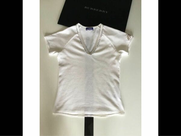 BURBERRY BLUE LABEL 半袖Tシャツ カットソー トップス