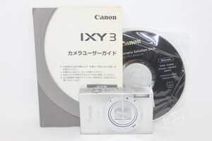 Canon デジタルカメラ IXY 3 約1010万画素 光学12倍ズーム シルバー IXY3(SL) #0093-989