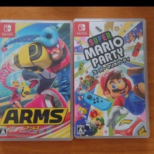 Nintendo スイッチソフト スーパーマリオパーティー&アームズ