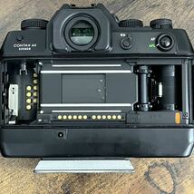 CONTAX AX 一眼レフ フィルムカメラ Carl Zeiss Planar 50mm F1.4 レンズ 55mm P-Filter TLA 360 専用ケース_画像6