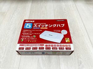 新品未開封　BUFFALO スイッチングハブ　LSW3-TX-5EPL