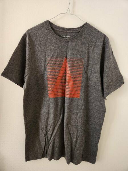 ARC’TERYX　アークテリクス　半袖Tシャツ　Horizons T-Shirt SS Men's　M　コットン　チャコールグレー系　26436　新品