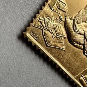 希少 純度保証 松本徽章工業 純金 金属工芸品 4.97g プレート型 貴重 の画像4