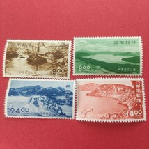 第一次十和田 国立公園切手　バラ４種_画像1