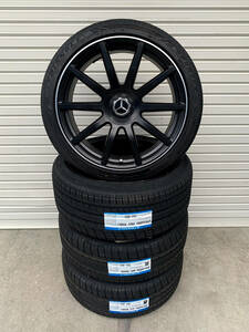 セール！！Benz ベンツ W222 Sクラス 等 ''S10M'' 20インチ マットブラック アルミホイール タイヤ セット 4本 245/40R20 275/35R20 _