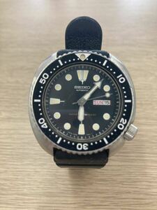 1円から！ 腕時計　SEIKO セイコー 稼働品WATER150mRESIST Automatic 180096 150m防水 ラバーベルト