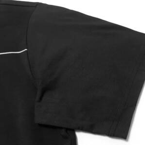 [新品] ARMANI EXCHANGE シャープロゴ入りとなる【メンズ・ジャージ半袖Tシャツ】◆2023年春夏モデル サイズ：M(48相当) ◆色：黒の画像6