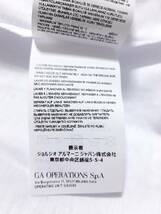 [新品] EA7 / EMPORIO ARMANI　ビッグ刺繍ロゴ入り【メンズ・ジャージ半袖Tシャツ】◆2023年春夏モデル　サイズ：XL(52相当)　◆色：白_画像9