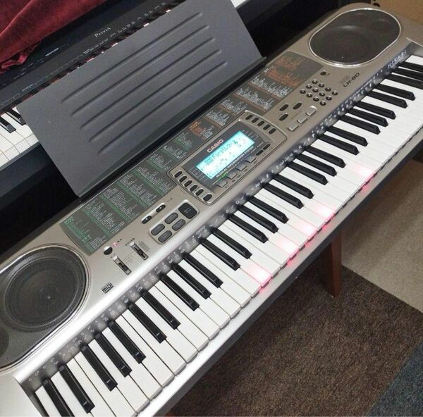 電子ピアノ CASIO 光ナビ LK-80