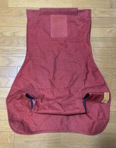 Helinox Sunset Chair Home red ヘリノックス　サンセットチェア　赤　シートと収納袋のみ