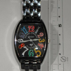 MICHEL JURDAIN SPORT クォーツ 腕時計 正常稼働 ミッシェル ジョルダン SG-1000A DIAMOND メンズ の画像3