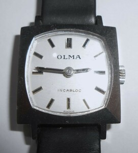 OLMA механический завод женские наручные часы обычный работа orumaINCABLOC Швейцария производства 