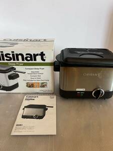 Cuisinart クイジナート 電気フライヤー CDF-100JBS