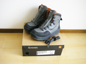  использование 1 раз только SIMMS Freastone wading boots *FELT~ US9 Syms 