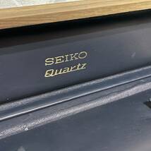 【SEIKO/セイコー】腕時計用 収納 ケース 箱 木製 セイコー Quartz/クォーツ_画像3