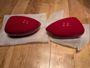  Fiat 500* abarth 595 for original door mirror cover red new goods unused 