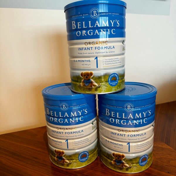 ベラミーズ　オーガニック　粉ミルク step1 3缶セット