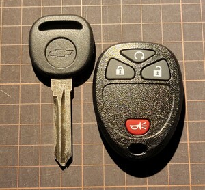  including postage GM spare key keyless remote control blank key spare key . key Chevrolet Suburban silvered Avalanche Tahoe Express 