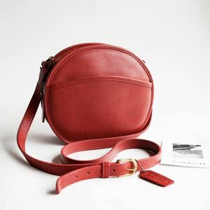 極美品 VINTAGE COACH オールドコーチ OLDCOACH コーチ ERGO HOBO VINTAGE 赤 RED RARE color ショルダーバッグ 9033 9034 9927 9901 