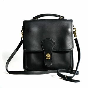 極美品 VINTAGE COACH オールドコーチ OLDCOACH コーチ ERGO HOBO VINTAGE 黒 Black RARE color ショルダーバッグ 9927 9033 9034