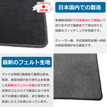 受注生産: 日産　スカイライン ジャパン　C210型/C211型　昭和52年8月～昭和56年8月　フロアマット 日本製 【１台分】　v NF*_画像8