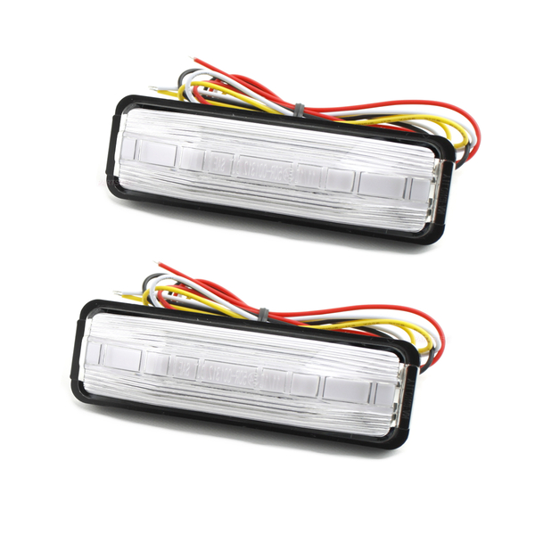 LED サイドマーカー ウインカー ポジション 12V/24V 対応 ランプ ウィンカー クリア ウィンポジ デイライト トラック 軽トラ / 20-43 PP*