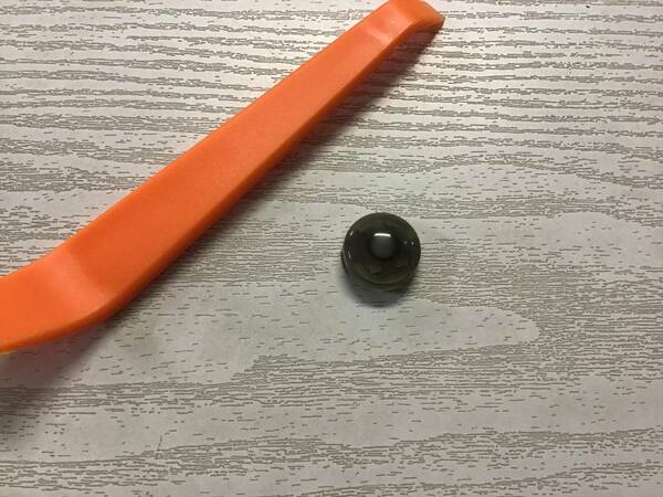 トヨタ オートライト用 センサー カバー 18mm クリアブラック 工具付き コンライトセンサー 半透明 レンズ 　アルファード 他 / 20-139