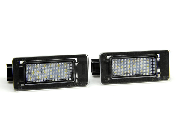 日産 C27 セレナ LED ナンバー灯 ユニット 左右セット ライセンスランプ e-power対応 ホワイト 純正交換 カプラーon 説明書付 / 77-15 PP*