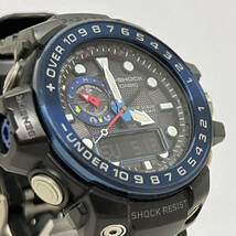 1円～★カシオ CASIO G-SHOCK ガルフマスター GULFMASTER 5371 GWN-1000B-1BJF★稼動品 電波ソーラー デジアナ メンズ ウォッチ E1303ZN11_画像3