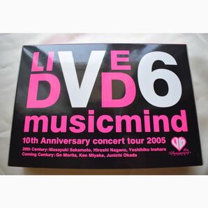 V6 10th musicmind DVD 初回限定盤A Anniversary CONCERT TOUR 2005 DVD