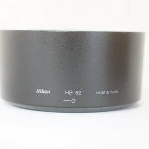 ⑥ Nikon ニコン AF-S NIKKOR 85mm F1.8 G カメラレンズ HB-62 フード 箱付き 0604276011の画像5