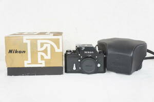 ③ Nikon ニコン F フォトミック ブラック ボディ 一眼レフ フィルムカメラ 箱 ケース付き 4805116091