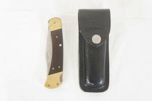 BUCK back 110 USA knife folding knife outdoor camp leather case attaching 5305116031